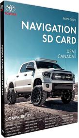 img 3 attached to Enhanced Toyota 86271-0E073 Sat Nav OEM Navigation SD Card: Latest USA Canada Maps Update + Antifog Stickers
