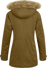 img 2 attached to CHERFLY Womens Winter Hooded X Large Women's Clothing in Coats, Jackets & Vests