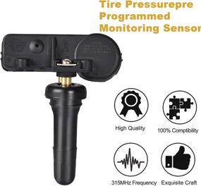 img 3 attached to 13586335 Pressure Monitoring Replacement Cadillac Tires & Wheels