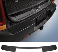 2021-2022 ford bronco sport rear bumper protector: trunk bumper guards cover trim accessories logo