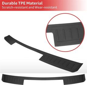 img 1 attached to 2021-2022 Ford Bronco Sport Rear Bumper Protector: Trunk Bumper Guards Cover Trim Accessories