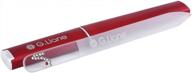 g.liane professional crystal nail file with austria crystals and case - ideal manicure and pedicure kit for natural, acrylic, and gel nails - home and salon use - red high heel design logo