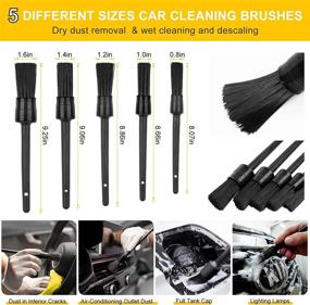 img 3 attached to 🚗 Bihhoo Electric Car Cleaning Tools: Comprehensive 16PCS Kit for Efficiently Detailing Automobile Interior, Exterior, Wheels, and More!