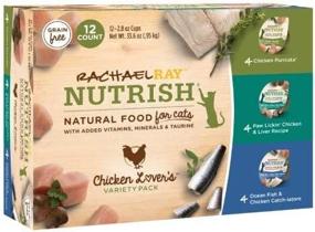 img 1 attached to 🐱 Nutrish Natural Wet Cat Food Variety Pack by Rachael Ray (2-Pack)