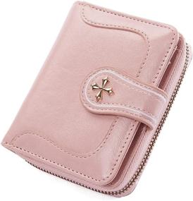 img 4 attached to 👜 Genuine Leather Wallets - Women's Handbags & Wallets with Advanced Blocking Technology