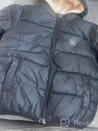 img 1 attached to Winter Jacket Fleece Windproof Outerwear Boys' Clothing review by Josh Nat