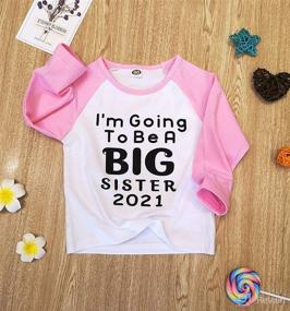 img 3 attached to LYSMuch Toddler T Shirt Promoted Letters Apparel & Accessories Baby Girls - Clothing