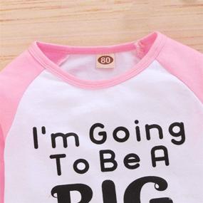 img 1 attached to LYSMuch Toddler T Shirt Promoted Letters Apparel & Accessories Baby Girls - Clothing