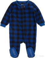 🎅 leveret fleece footed pajamas: christmas pajamas for baby boys, girls & toddler (3 months-5 toddler) logo