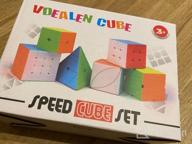 img 1 attached to 6-Pack Speed Cube Set: 2X2 3X3 4X4 Pyramid Skewb Ivy Stickerless Puzzle Cubes - Perfect Christmas/Birthday Gift For Kids, Teens & Adults! review by Nick Childs