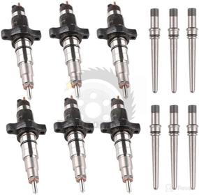 img 1 attached to PANGOLIN 5.9L Cummins Fuel Injector 0986435503 0445120255 0445120018 for 2003-2004 Dodge Ram Pick-up – Aftermarket Parts, 6PCS, 6 Month Warranty