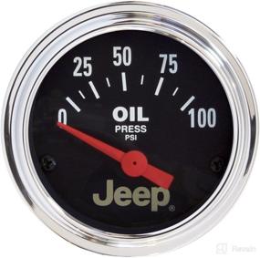 img 1 attached to 🚗 Enhance Performance and Safety with Auto Meter 880240 Jeep Electric Oil Pressure Gauge