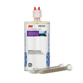 img 4 attached to 3M Bare-Metal Seam Sealer (08310): Beige Two-Part Non-Sagging Self-Mixing Epoxy - 200 ml/6.75 fl oz Cartridge