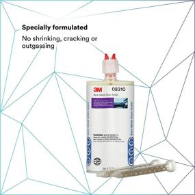 img 2 attached to 3M Bare-Metal Seam Sealer (08310): Beige Two-Part Non-Sagging Self-Mixing Epoxy - 200 ml/6.75 fl oz Cartridge