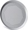 12-inch perforated pizza pan: bake perfect crispy pizza with beasea's heavy-duty aluminum bakeware logo