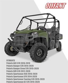 img 3 attached to 🏞️ Polaris Ranger 570 Sportsman 570 RZR 570 X2 ACE 570 Starter - Premium Quality 4013015 4014909 Olifant