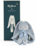 blue kaloo lapinoo corduroy rabbit - my first friend - 10" tall, machine washable in gift box - ideal for ages 0+ - k969939 logo