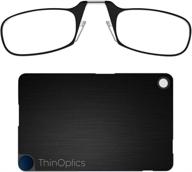 thinoptics reading glasses flashcard strength vision care : reading glasses logo