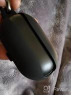 img 1 attached to Protective Silicone Cover For Samsung Galaxy Buds & Buds+, Shock Resistant With Carabiner And Fast Wireless Charging Compatibility - Fironst Case For Galaxy Earbuds 2020 (Black) review by Dave Tapia