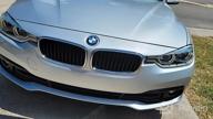 картинка 1 прикреплена к отзыву BMW 3 Series F30 F31 2012-2018 Передняя решетка радиатора Решетка радиатора Двойные ламели Gloss Black Zealhot F30 от Marc Salem