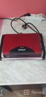 img 1 attached to Sandwich maker Kitfort KT-1609 Panini Maker, red review by Franciszka Wjcik ᠌