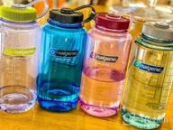 img 1 attached to 32 Oz Wide Mouth Nalgene Sustain Tritan Water Bottle - BPA-Free, Made From 50% Recycled Plastic Waste review by Luis Esquivel
