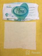 img 2 attached to Pampers Aqua Pure Wipes: Four-Pack for Gentle and Effective Baby Care review by Agata Sikora ᠌