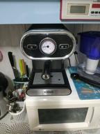 img 3 attached to Rozhkovy coffee maker Kitfort KT-702, black review by Danuta Nowak ᠌