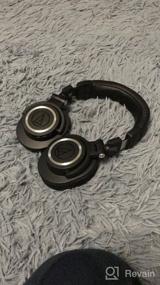 img 7 attached to Black Audio-Technica ATH-M50xBT Headphones, Size Medium (ATHM50XBT) for Improved SEO