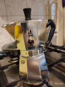img 6 attached to Bialetti 1-Cup Moka Pot: Authentic Aluminum Silver Espresso Maker