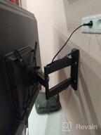img 1 attached to Swivel Arm for TV 32"-65" ONKRON M4, black review by Elias Inmune Alv ᠌
