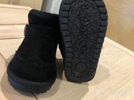 img 1 attached to BMCiTYBM Baby Boys Girls Snow Boots Non-Slip Faux Fur Lined Warm Winter Outdoor Shoes 6 9 12 18 24 Months review by Desiree Orr