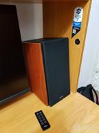 img 1 attached to 🔊 Edifier R2000DB Studio Monitors: Powered Bluetooth Bookshelf Speakers with Optical Input, 120 Watts RMS - Black review by Gim Ji ᠌