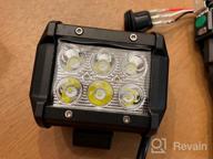 img 1 attached to Upgrade Your Off-Road Lighting With GOOACC LED Pods And Wiring Harness review by Andre Parsons