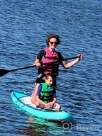 img 1 attached to 10'6"×31"×6" Ultra-Light Inflatable Stand Up Paddle Board - Non-Slip Deck Pad, Backpack, Leash, Paddle & Hand Pump Included! review by Stephen Burgstaller