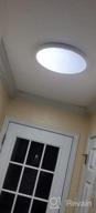 картинка 1 прикреплена к отзыву 🔆 TALOYA LED Flush Mount Ceiling Light 5000k 12 Inch Round Black 24w=240w(Equivalent) Simple Lamp for Bedroom Hallway Kitchen Gallery Low Ceilings Areas, ETL Listed – Enhanced SEO от Devon Dober