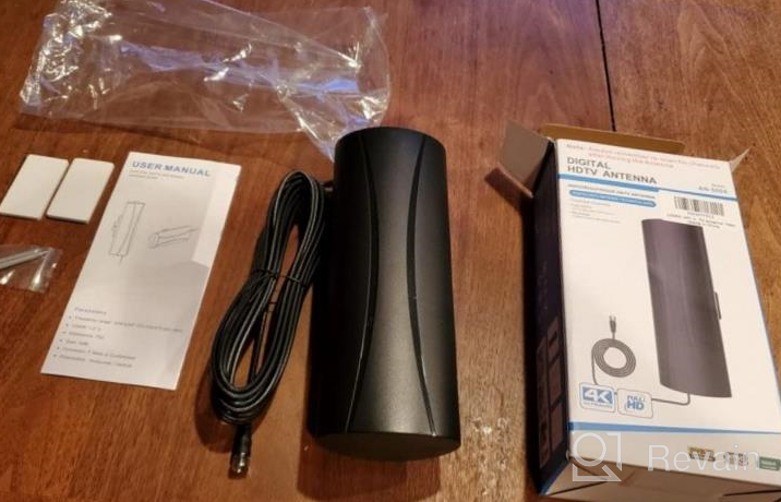 img 1 attached to Get Crystal Clear TV Signals With The 2023 Amplified Digital Antenna - Long 500+ Mile Range For Indoor/Outdoor Use, Supporting 4K And All Older TV'S! review by Jason Elliss