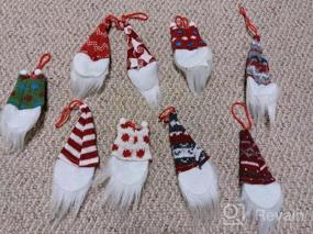 img 8 attached to Add Festive Fun To Your Tree With YZHI Handmade Gnome Christmas Ornaments - Perfect As Gifts And Decorations For 2021!