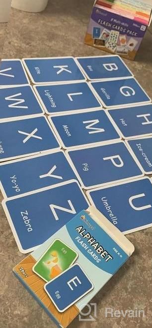 img 1 attached to Flash Cards For Toddlers 2-4 Years, Kindergarten, Preschool - Set Of 208 Flashcards Inclu ABC Alphabets, Numbers, First Sight Words, Colors & Shapes, Animals, Emotions, Transport, Time & Money review by Mike Morris