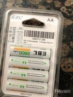 img 1 attached to 28 Pack Of EBL High Capacity Precharged Ni-MH AA Rechargeable Batteries With 2800MAh Capacity review by Carlos Damain