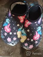img 1 attached to Toddler Barefoot Rainbow 🦄 Unicorn Boys' Shoes for Outdoor Activities review by Tommy Almasri