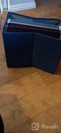 img 1 attached to Grey Linen Filing Storage Hanging File Folders With Lids - Set Of 4 Collapsible Decorative Office Cabinet Letter Size Boxes (14X9.3X10.8 Inch) By PRANDOM review by Jonathan Sriubas