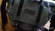 картинка 1 прикреплена к отзыву 📷 Evecase Large Canvas Messenger SLR/DSLR Camera Bag with Rain Cover – Ideal for Digital Cameras, Laptops, and Accessories – Gray от Chris Willis