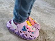 img 1 attached to 👦 KUBUA Children's Slip-On Water Shoes - Garden Clogs for Boys and Girls review by Brian Summers