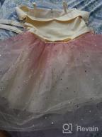 img 1 attached to Sparkling Rainbow Tutu Pageant Dress for Girls - Ages 2-10 Years review by Marie Burris