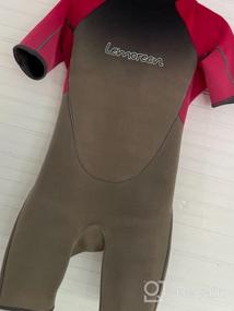 img 7 attached to Experience Premium Comfort With Lemorecn'S 3Mm Shorty Diving Suit For Adults