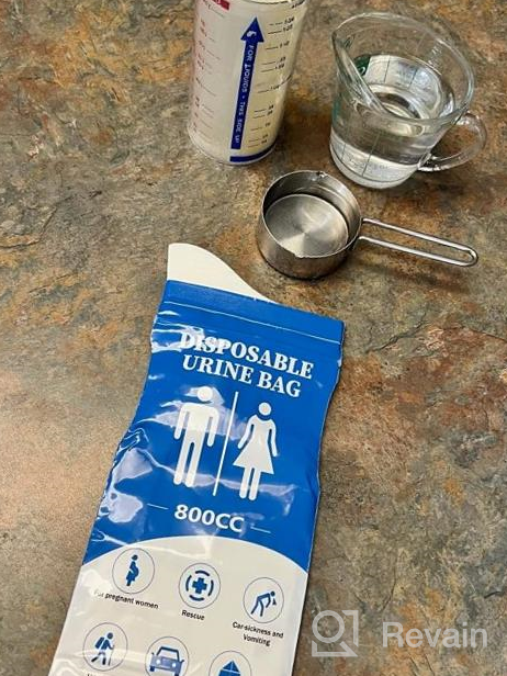 img 1 attached to Portable And Convenient: DIBBATU 800Ml Urine Bags - Perfect For Camping, Emergencies And Travel review by Justino Pratama