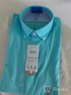 img 1 attached to IZOD Stretch Cherry Dress Sleeve Men's Clothing and Shirts review by Paul Tucker