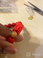 img 1 attached to 💰 Feng Shui Red Bead Bracelet with Pi Xiu Charm for Prosperity and Wealth Attraction - Perfect for Men and Women review by Joe Roberts