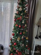 img 1 attached to 6Ft Prelit Christmas Tree With 240 Lights - Perfect For Home, Office & Party Decorations! review by Billy Donalson